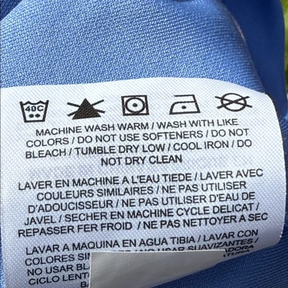 Nike Light Blue Sleeveless Polo Tank Top Size S - Picture 9 of 9